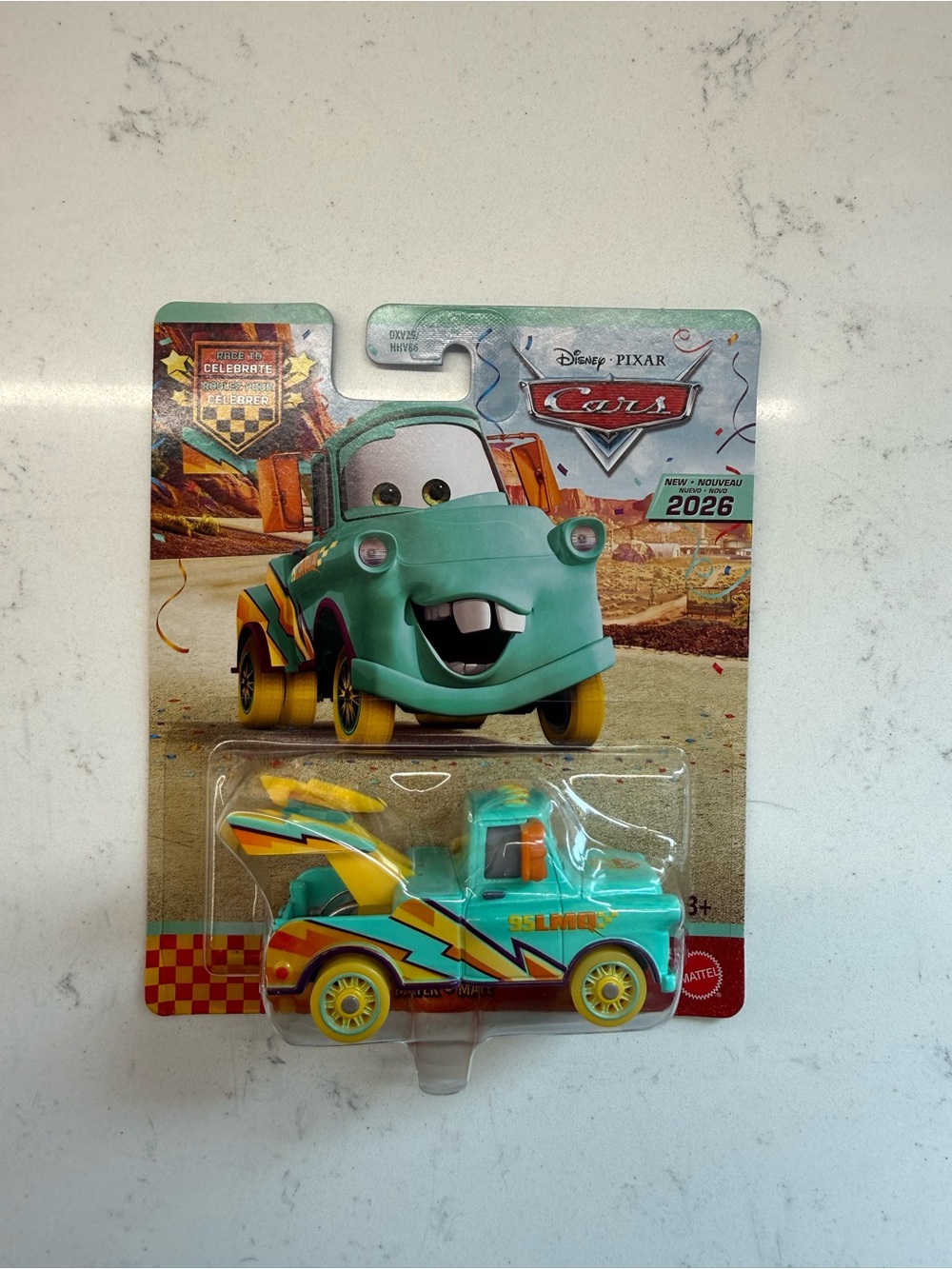 New Disney Pixar Cars “Race To Celebrate” TOW MATER (LMQ) 2026 Ultra Rare